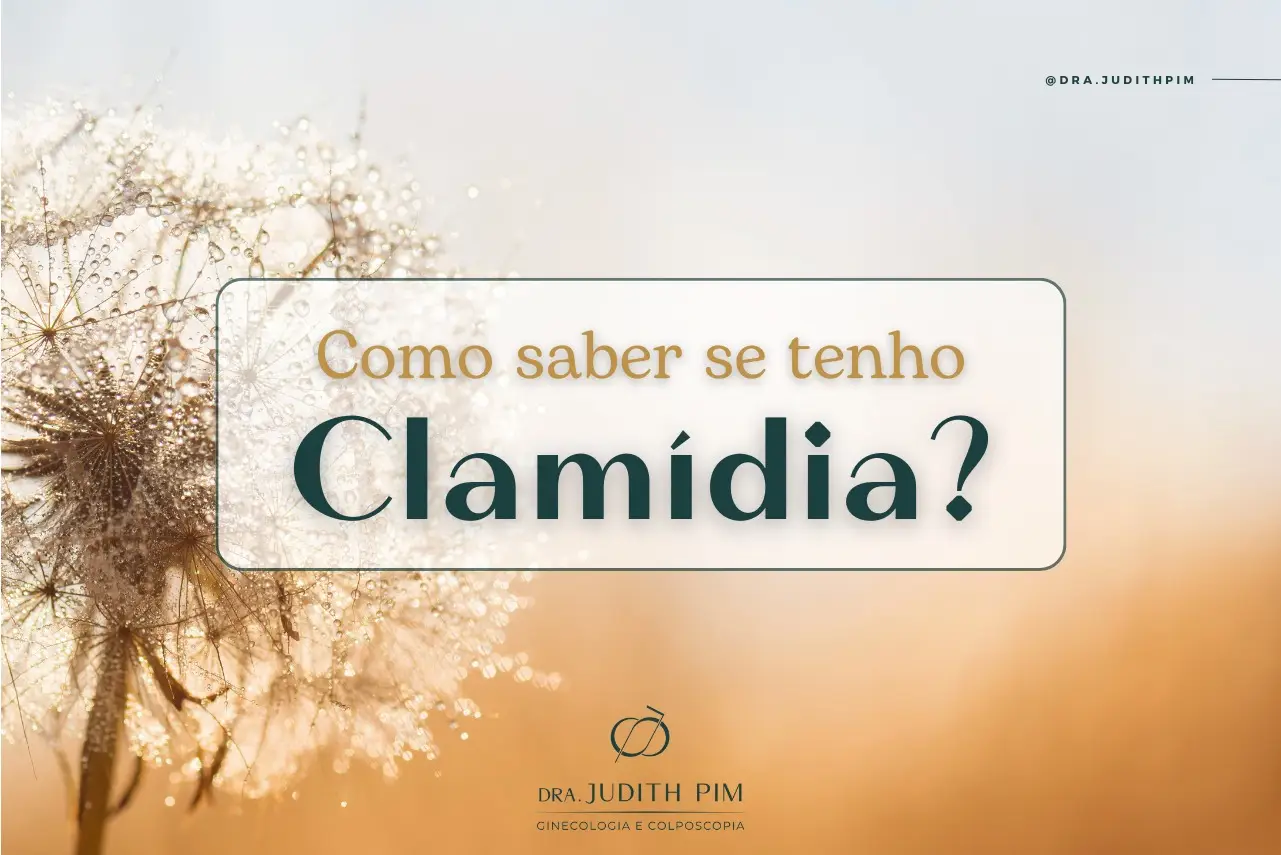 Como Saber se Tenho Clamídia?